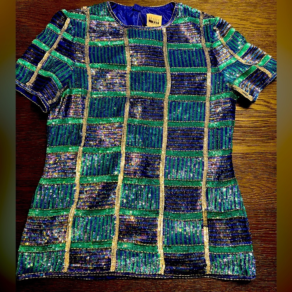 Sequin top
